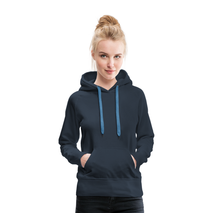 Frauen Premium Hoodie TS - Navy