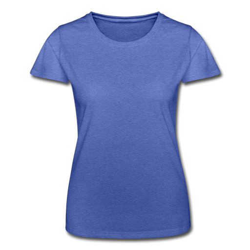 Frauen-T-Shirt von Fruit of the Loom - Blau meliert